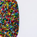 Peacock Party Chunky Flake Glitter Cast Acrylic | Glitter Acrylic Sheet | CMB Acrylic