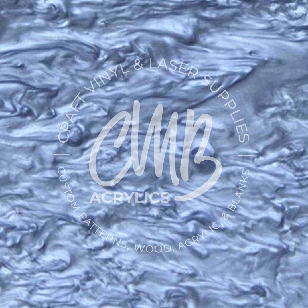 Periwinkle Pearl Cast Acrylic | Pearl Acrylic Sheet | CMB Acrylic