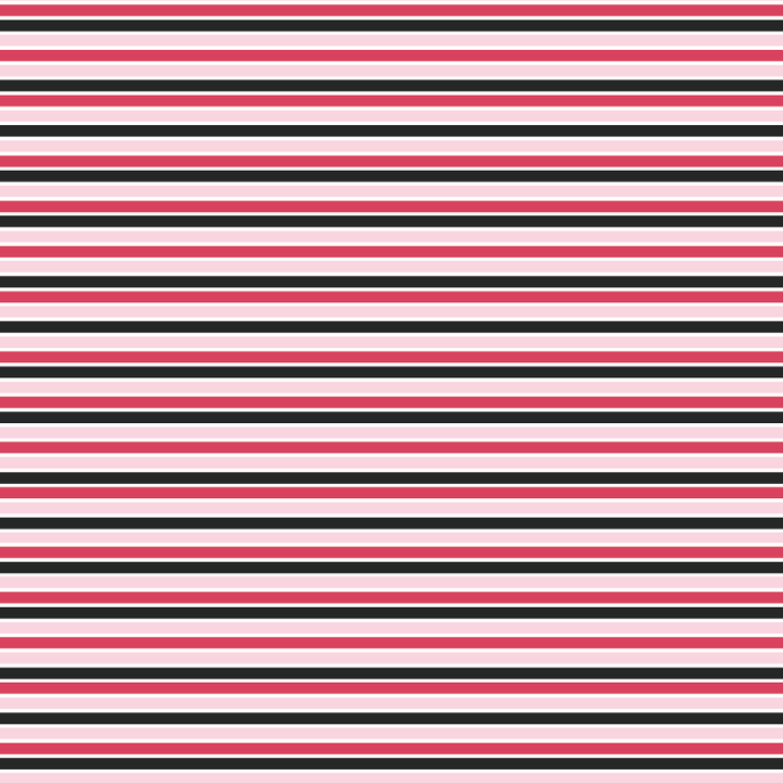 Pink & Black Summer Stripes Pattern Acrylic Sheets - CMB Pattern Acrylic