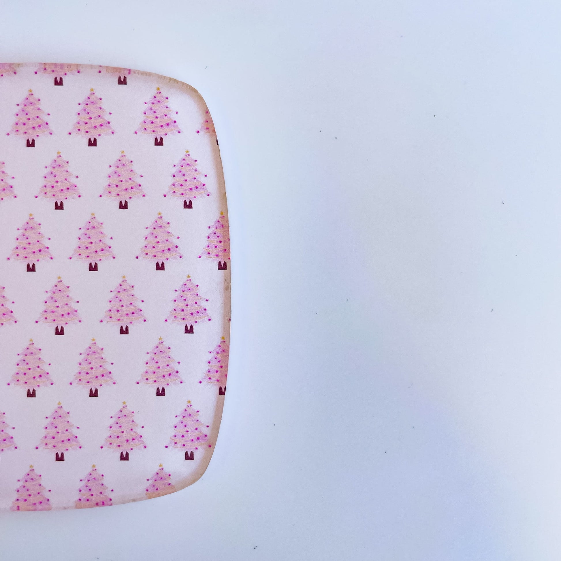 Pink Christmas Trees Pattern Acrylic Sheets - CMB Pattern Acrylic