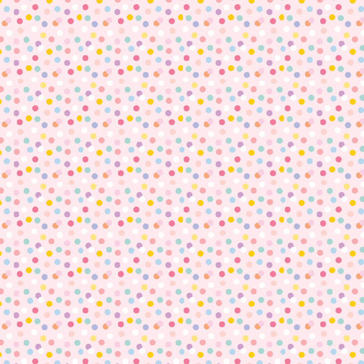 Pink Confetti Dots Pattern Acrylic Sheet - CMB Pattern Acrylic