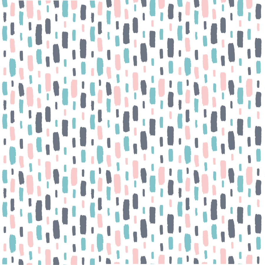 Pink Gray Blue Brushstroke Confetti Pattern Acrylic Sheet - CMB Pattern Acrylic