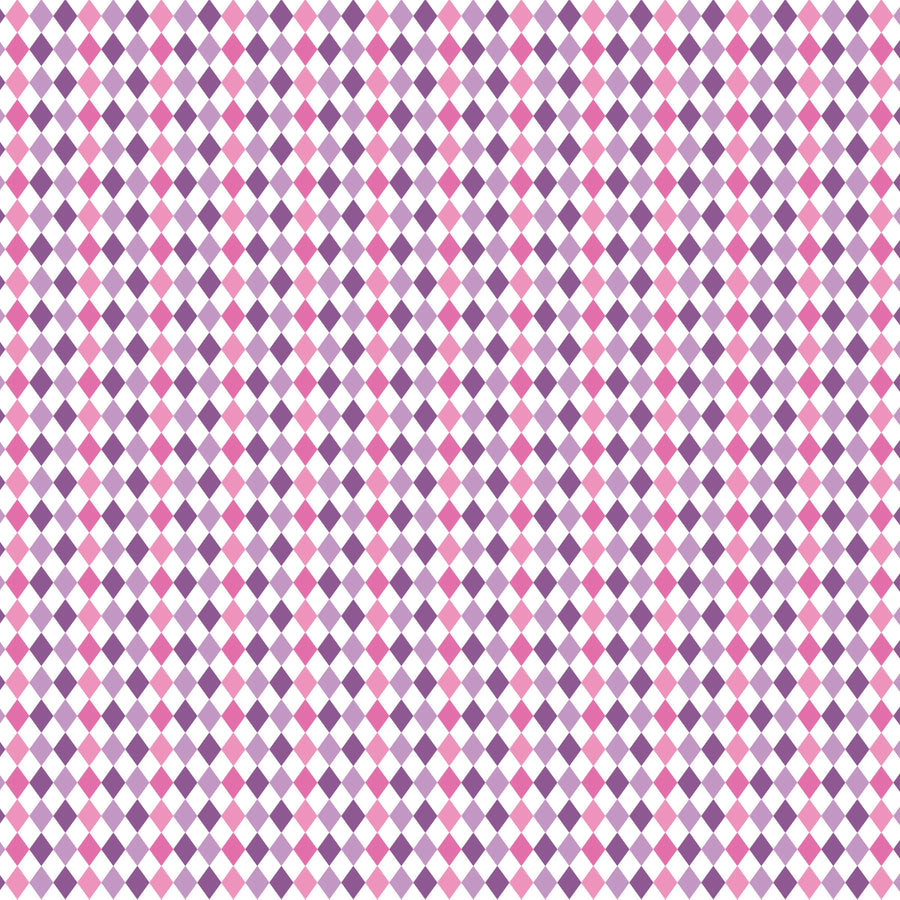 Pink & Purple Argyle Pattern Acrylic Sheets - CMB Pattern Acrylic