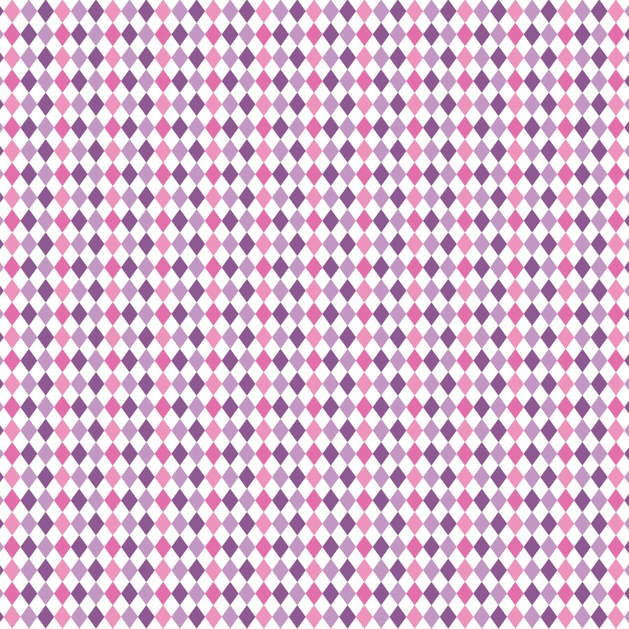 Pink & Purple Argyle Pattern Acrylic Sheets - CMB Pattern Acrylic