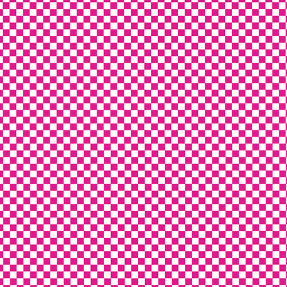 Pink & White Checkered Pattern Acrylic Sheet - CMB Pattern Acrylic