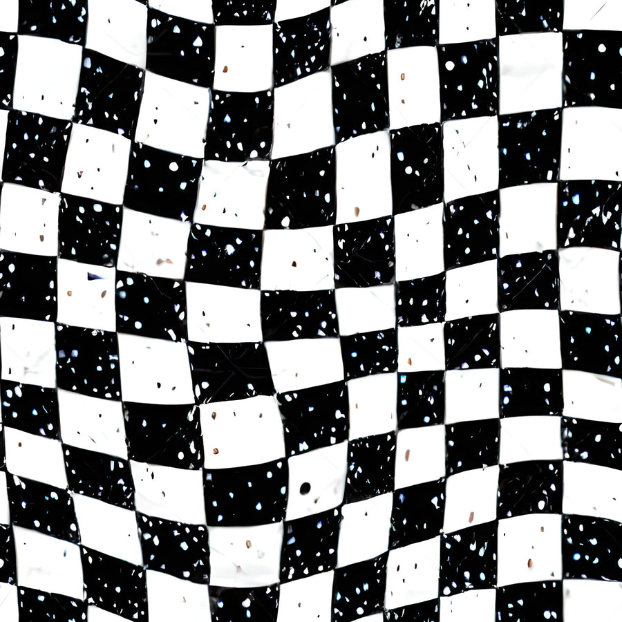 Psychedelic Checkerboard Pattern Acrylic Sheets - CMB Pattern Acrylic