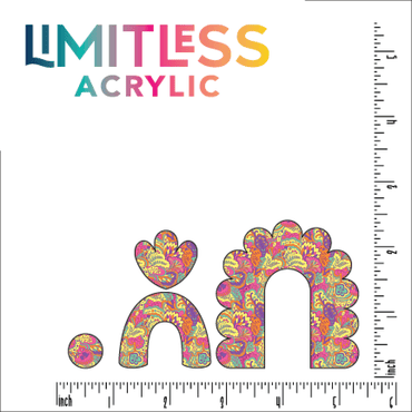 Psychedelic Pattern Acrylic Sheet - CMB Pattern Acrylic