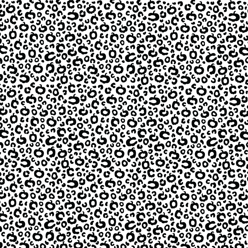 Pumpkin Leopard Pattern Acrylic Sheet - CMB Pattern Acrylic