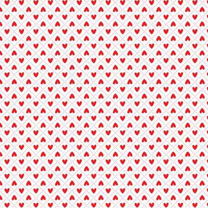 Quilted Hearts Pattern Acrylic Sheet - CMB Pattern Acrylic