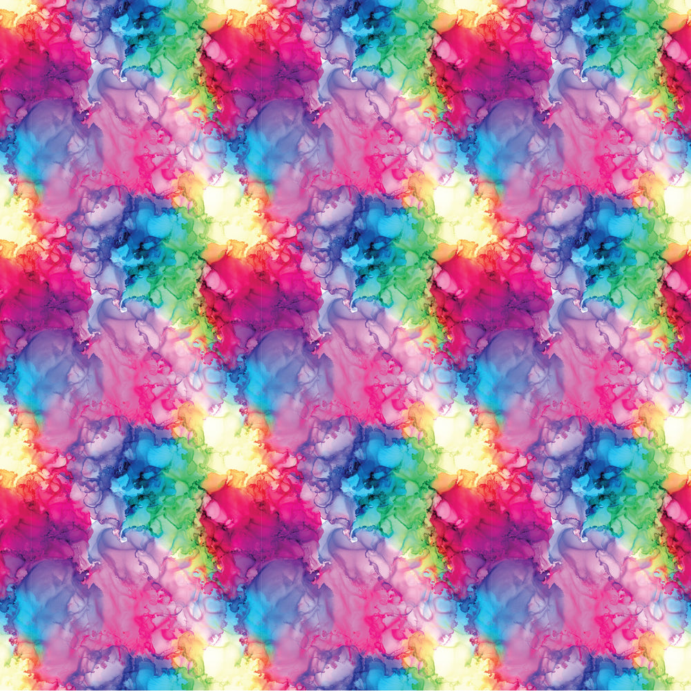 Rainbow Alcohol Ink Pattern Acrylic Sheet - CMB Pattern Acrylic