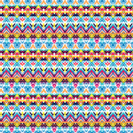Rainbow Aztec Pattern Acrylic Sheets - CMB Pattern Acrylic
