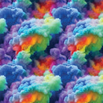 Rainbow Clouds Pattern Acrylic Sheets - CMB Pattern Acrylic