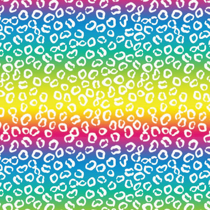 Rainbow Leopard Pattern Acrylic Sheet - CMB Pattern Acrylic