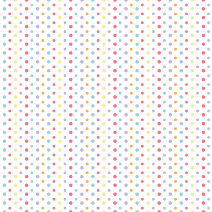 Rainbow Polka Dots Pattern Acrylic Sheet - CMB Pattern Acrylic