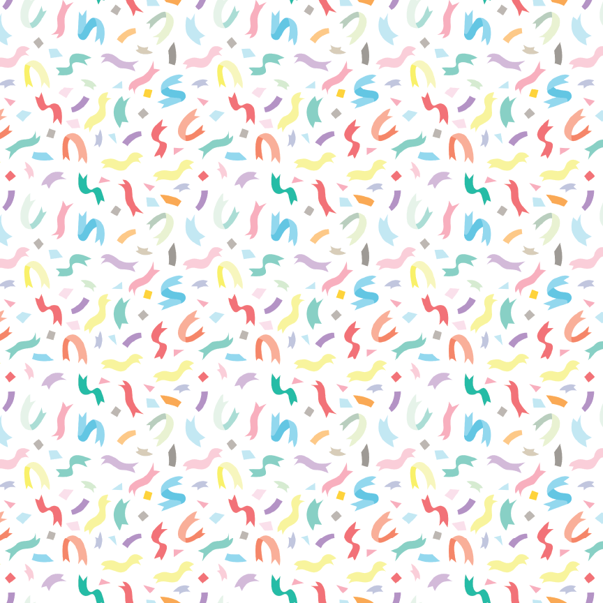 Rainbow Ribbons Pattern Acrylic Sheets - CMB Pattern Acrylic