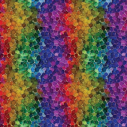 Rainbow Terrazzo Tiles Pattern Acrylic Sheets - CMB Pattern Acrylic