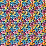 Rainbow Watercolor Wildflower Pattern Acrylic Sheets - CMB Pattern Acrylic