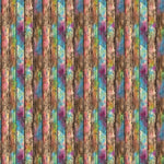 Rainbow Weathered Wood Pattern Acrylic Sheets - CMB Pattern Acrylic