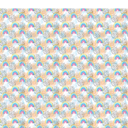 Rainbows & Sunshine Pattern Acrylic Sheets - CMB Pattern Acrylic