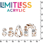 Realistic Seashells Pattern Acrylic Sheets - CMB Pattern Acrylic