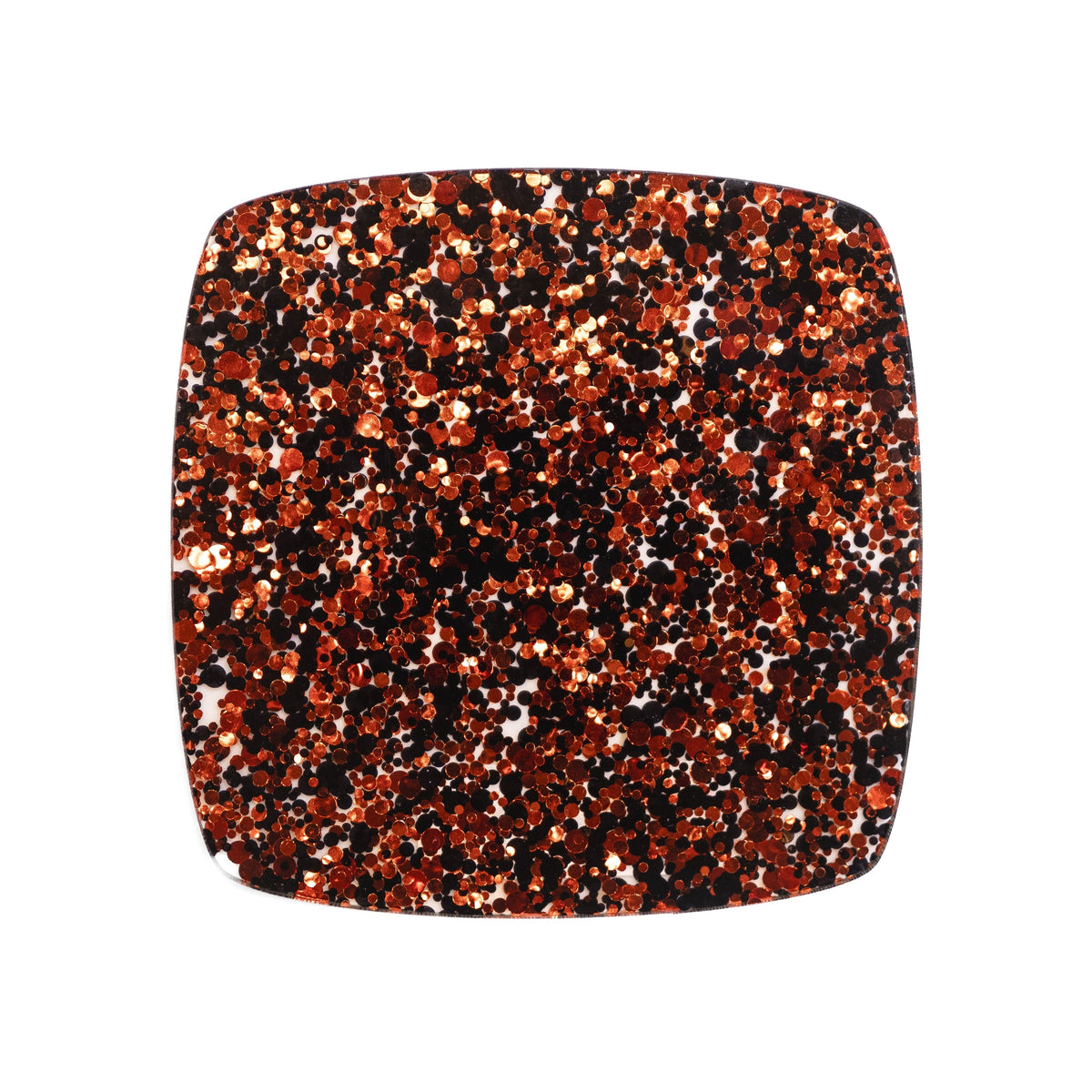 Red & Black Glitter Dots Cast Acrylic | Glitter Acrylic Sheet | CMB Acrylic