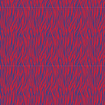 Red & Blue Zebra Pattern Acrylic Sheet - CMB Pattern Acrylic