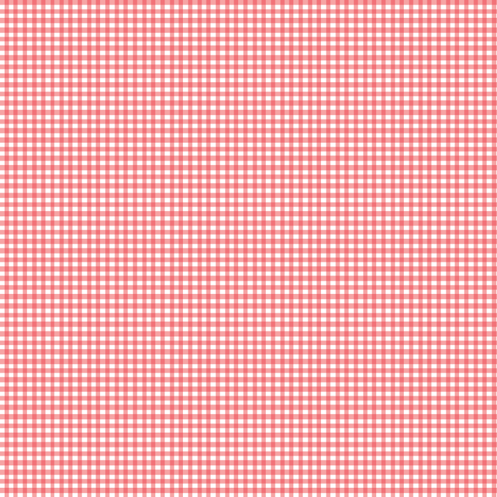 Red Gingham Pattern Acrylic Sheet - CMB Pattern Acrylic