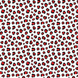 Red Leopard Spots Pattern Acrylic Sheet - CMB Pattern Acrylic