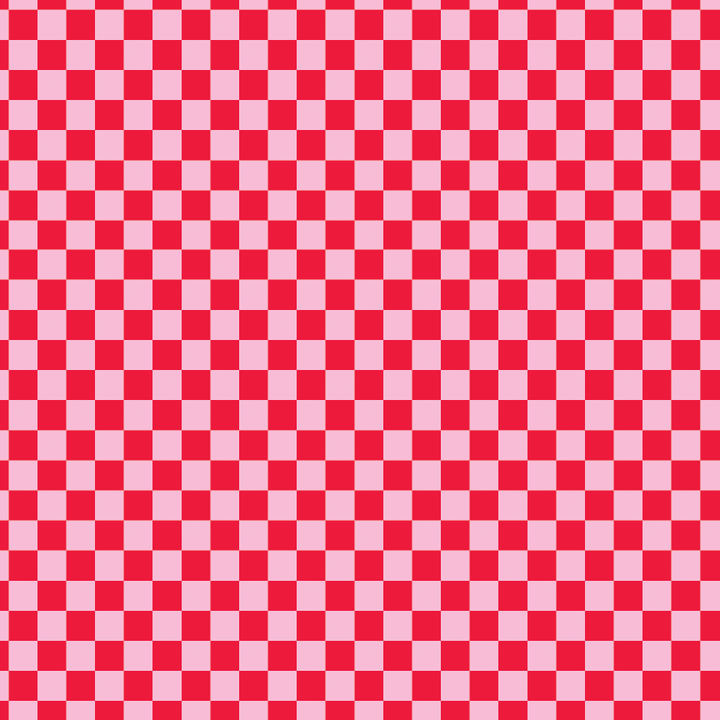 Red & Pink Checkered Pattern Acrylic Sheets - CMB Pattern Acrylic
