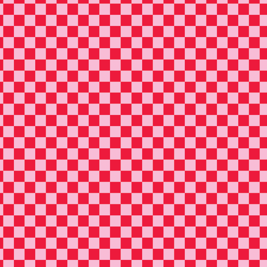 Red & Pink Checkered Pattern Acrylic Sheets - CMB Pattern Acrylic