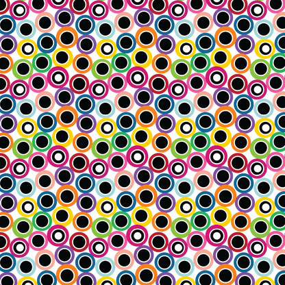 Retro Spots Pattern Acrylic Sheet - CMB Pattern Acrylic
