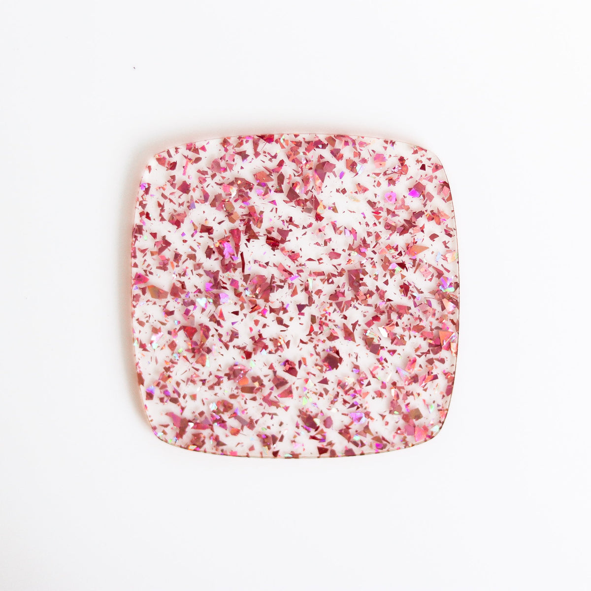 Rose Gold Flake Glitter Cast Acrylic | Glitter Acrylic Sheet | CMB Acrylic