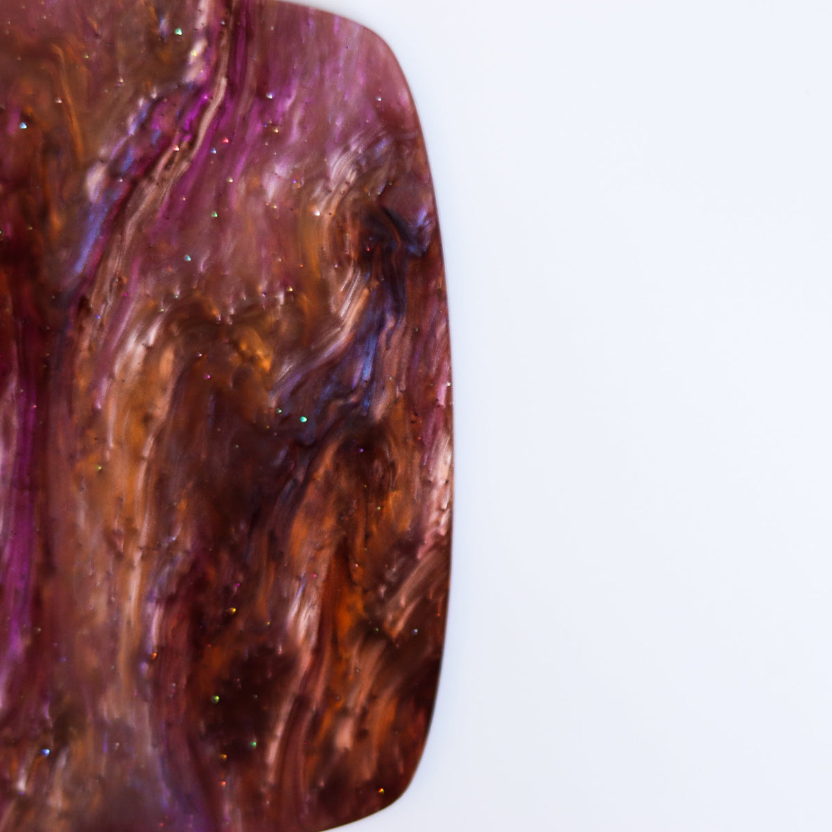 Royal Copper Marbled Glitter Cast Acrylic | Marbled Acrylic Sheet | CMB Acrylic