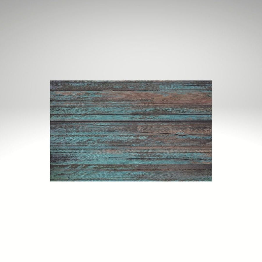 Rustic Turquoise Wood Pattern Sheet - CMB Pattern Acrylic