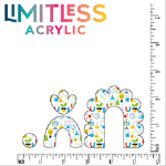 Science 1 Pattern Acrylic Sheet - CMB Pattern Acrylic