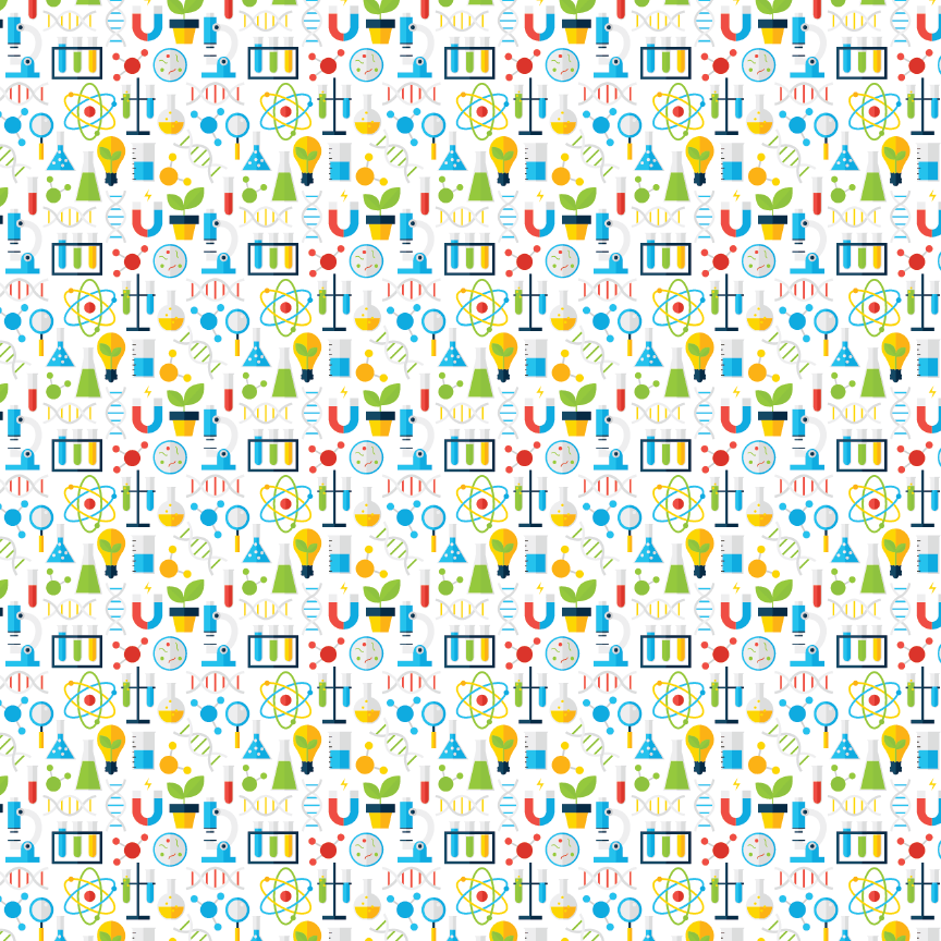 Science 1 Pattern Acrylic Sheet - CMB Pattern Acrylic