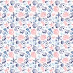 Seashells Pattern Acrylic Sheets - CMB Pattern Acrylic
