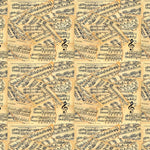 Sheet Music Pattern Acrylic Sheets - CMB Pattern Acrylic