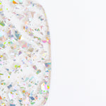 Silver Holographic Flake Glitter Cast Acrylic | Glitter Acrylic Sheet | CMB Acrylic