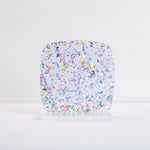 Silver Holographic Flake Glitter Cast Acrylic | Glitter Acrylic Sheet | CMB Acrylic