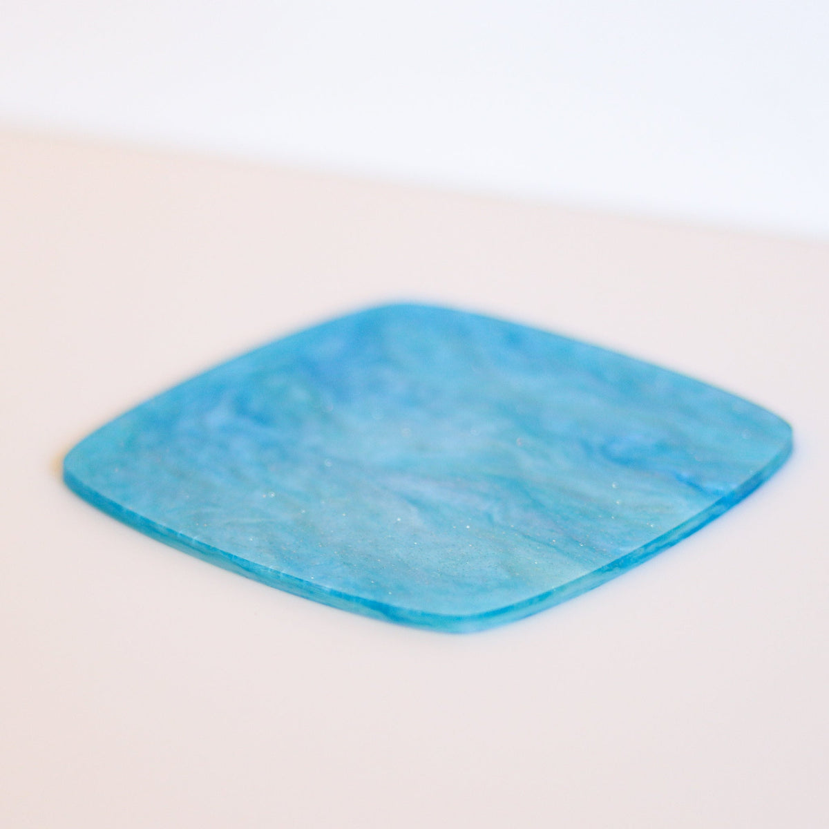 Sky Blue Marbled Glitter Cast Acrylic | Marbled Acrylic Sheet | CMB Acrylic