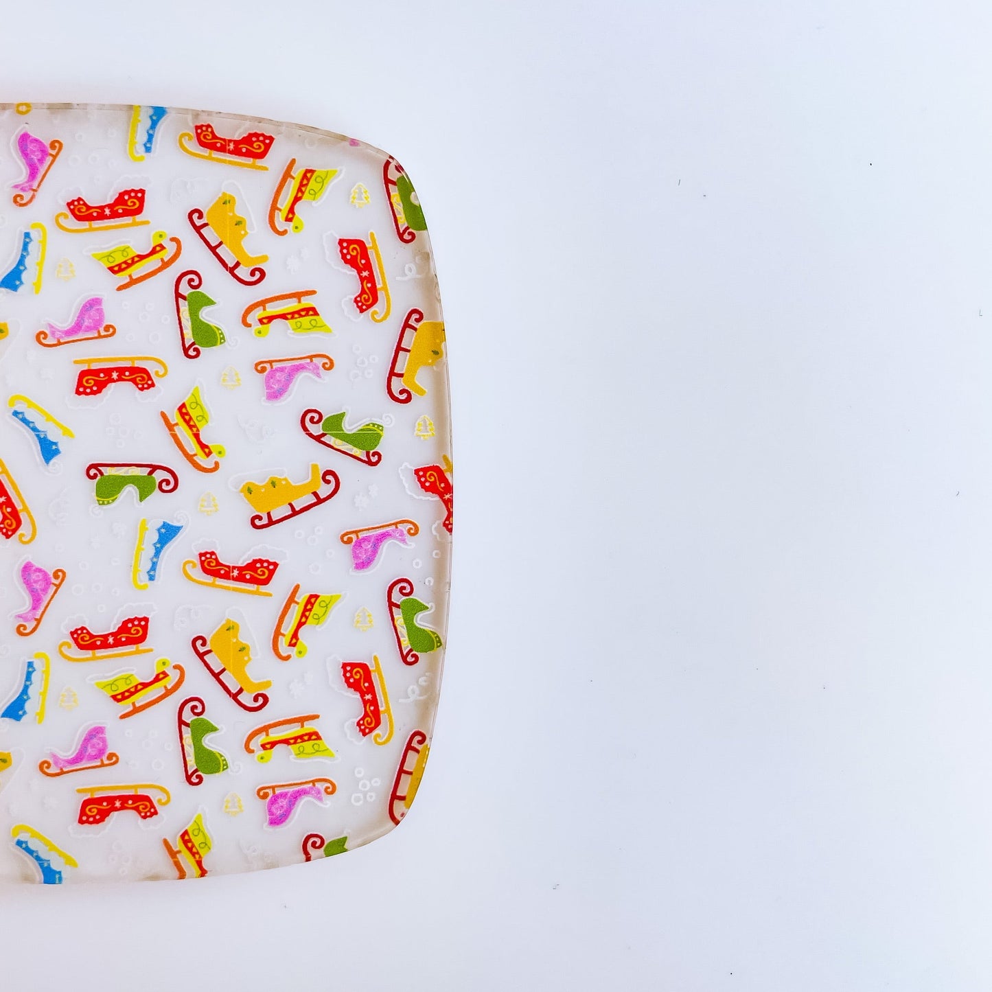 Sleighs Pattern Acrylic Sheet - CMB Pattern Acrylic