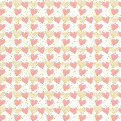 Soft Hearts Pattern Acrylic Sheets - CMB Pattern Acrylic