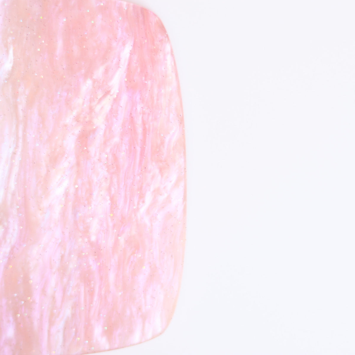 Soft Pink Marbled Glitter Cast Acrylic | Marbled Acrylic Sheet | CMB Acrylic