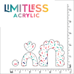 Sprinkles Pattern Acrylic Sheet - CMB Pattern Acrylic