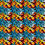 Stained Glass 1 Pattern Acrylic Sheet - CMB Pattern Acrylic