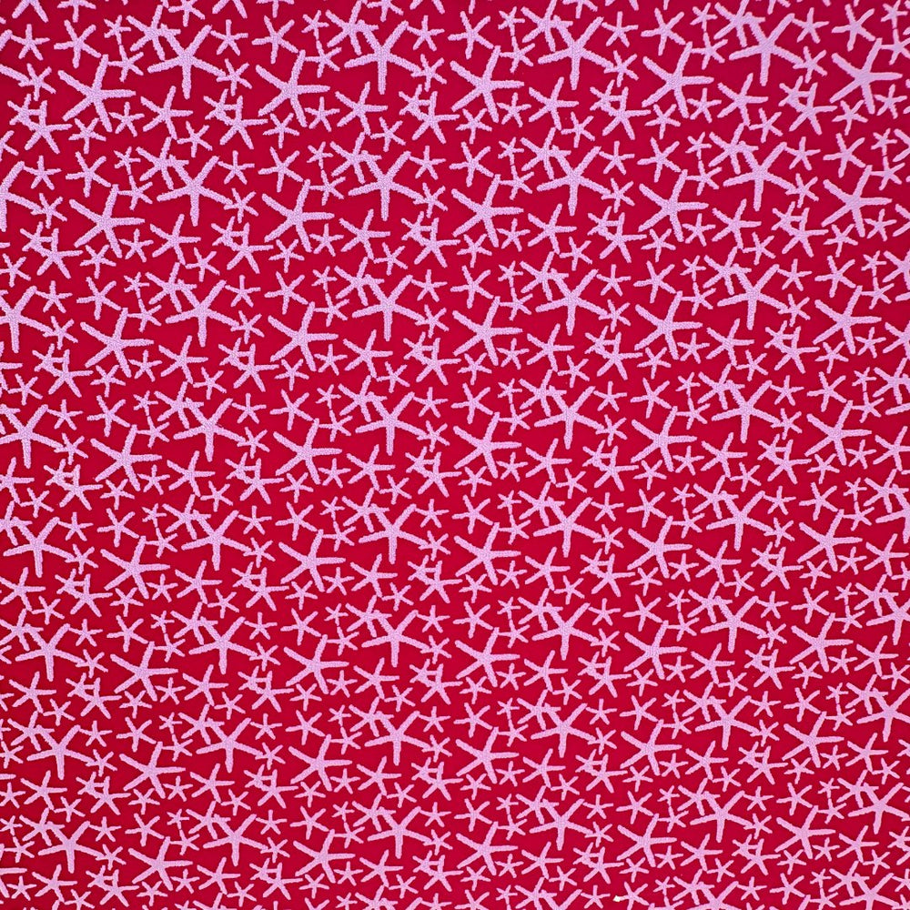 Starfish on Matte Magenta Pattern Acrylic Sheet CMB PRESTIGE PATTERNS - Acrylic Sheets
