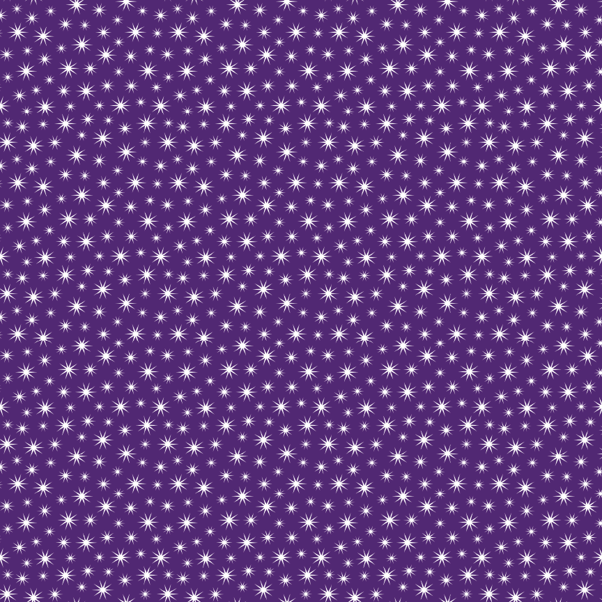 Stars on Purple Pattern Acrylic Sheet - CMB Pattern Acrylic