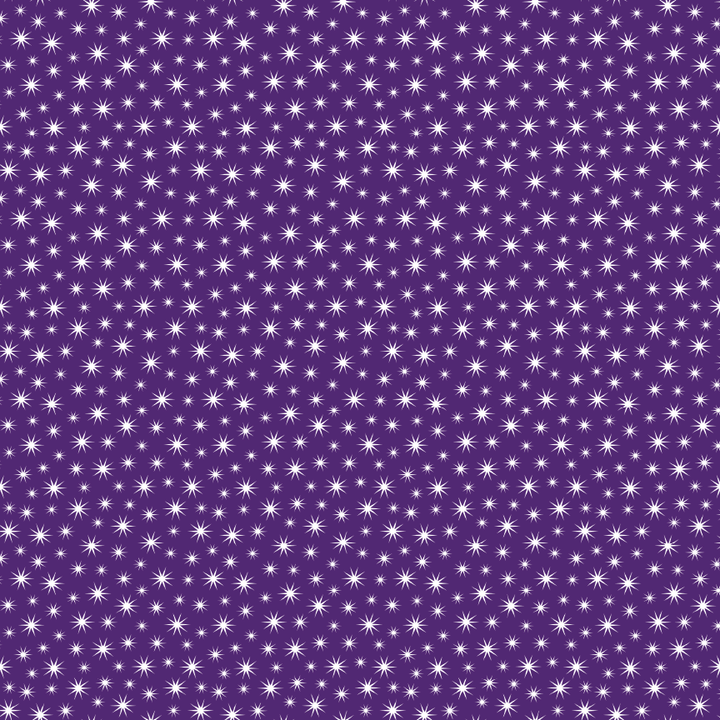 Stars on Purple Pattern Acrylic Sheet - CMB Pattern Acrylic