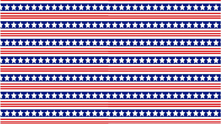 Stars & Stripes Stripes Pattern Sheet - CMB Pattern Acrylic
